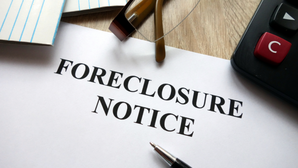 Foreclosure Notice of Default in North Carolina